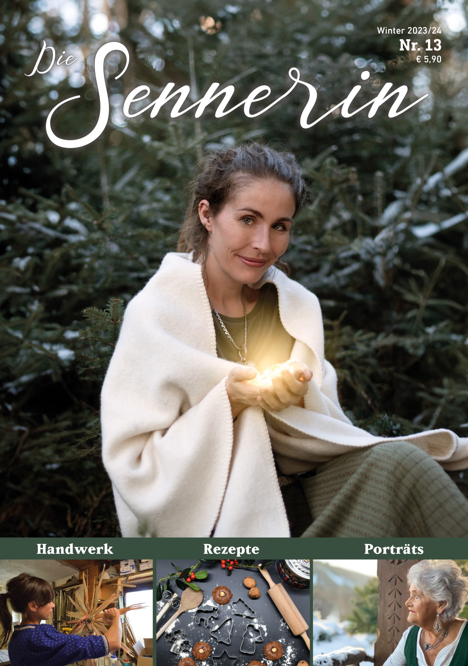 Titelbild Ausgabe der Sennerin im Winter 2023