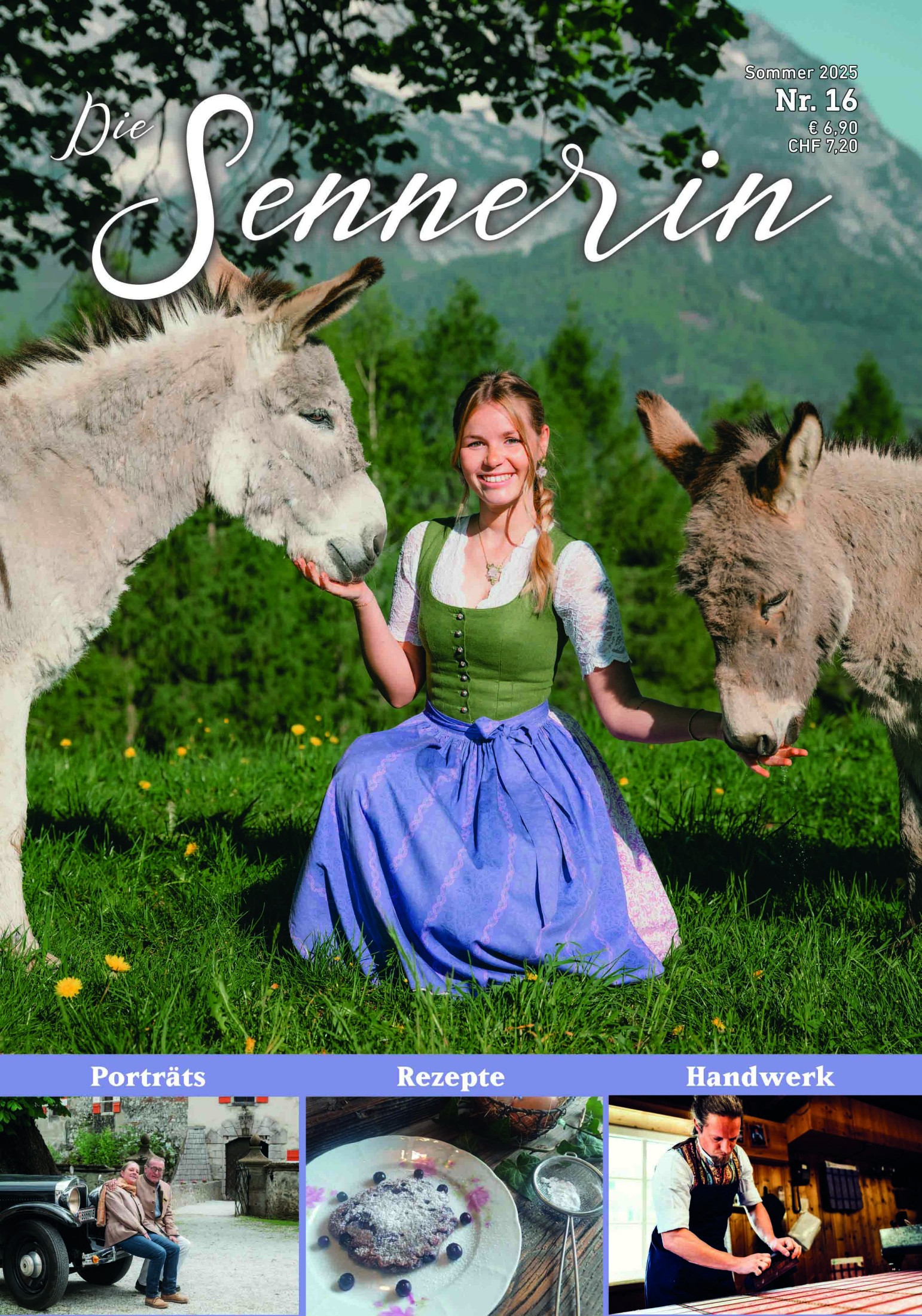 Titelbild Ausgabe der Sennerin im Sommer 2025