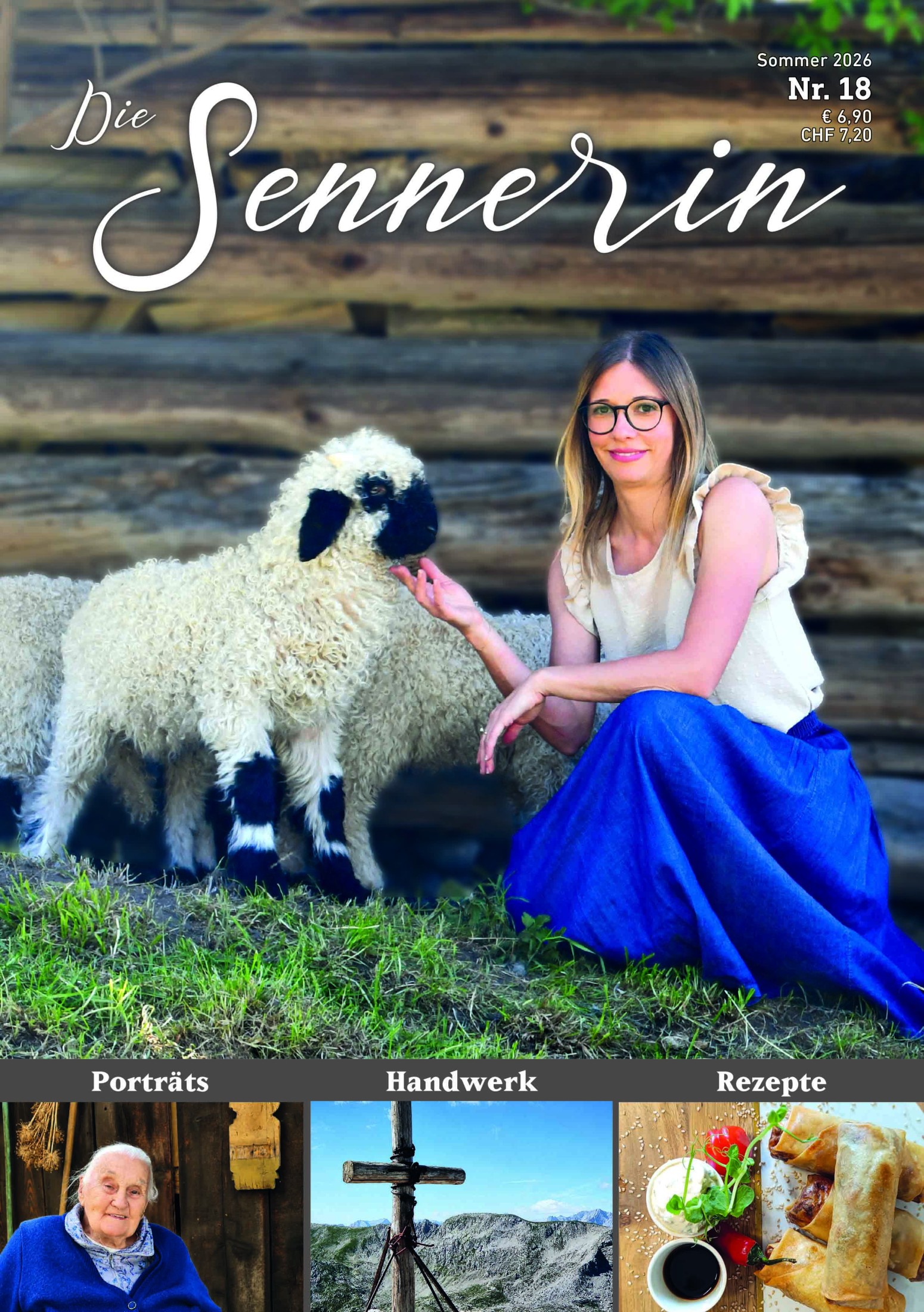 Titelbild Ausgabe der Sennerin im Sommer 2026